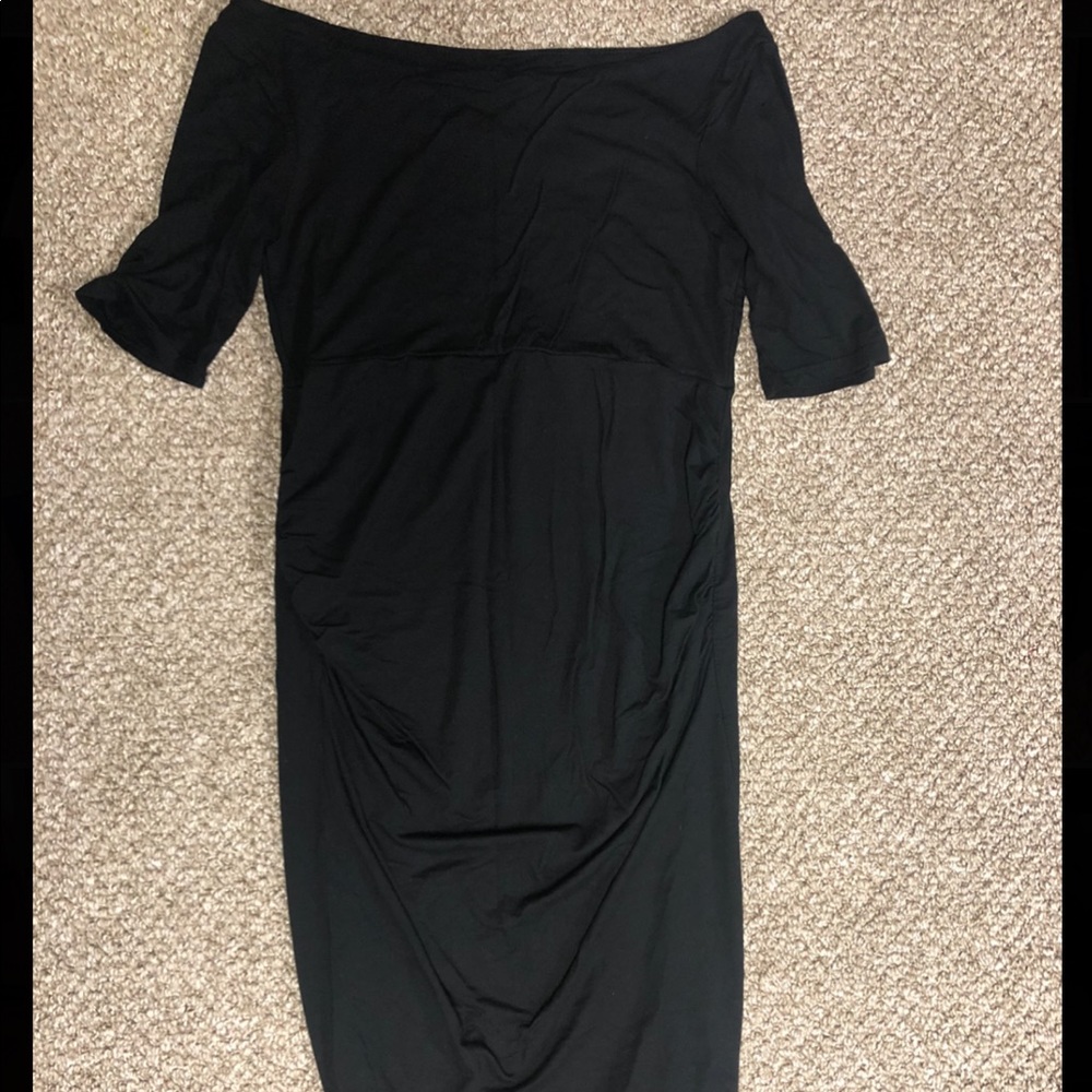 ASOS maternity bardot dress
